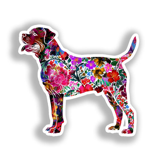 Rottweiler Dog Vinyl Decal Sticker for Car, Laptop, Tumbler and more # A018227-4" x 4"