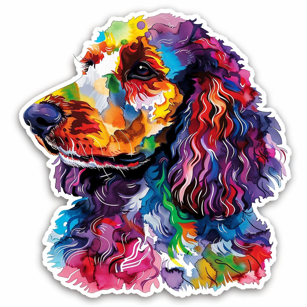 Poodle Dog Vinyl Decal Sticker for Car, Laptop, Tumbler and more # F012639