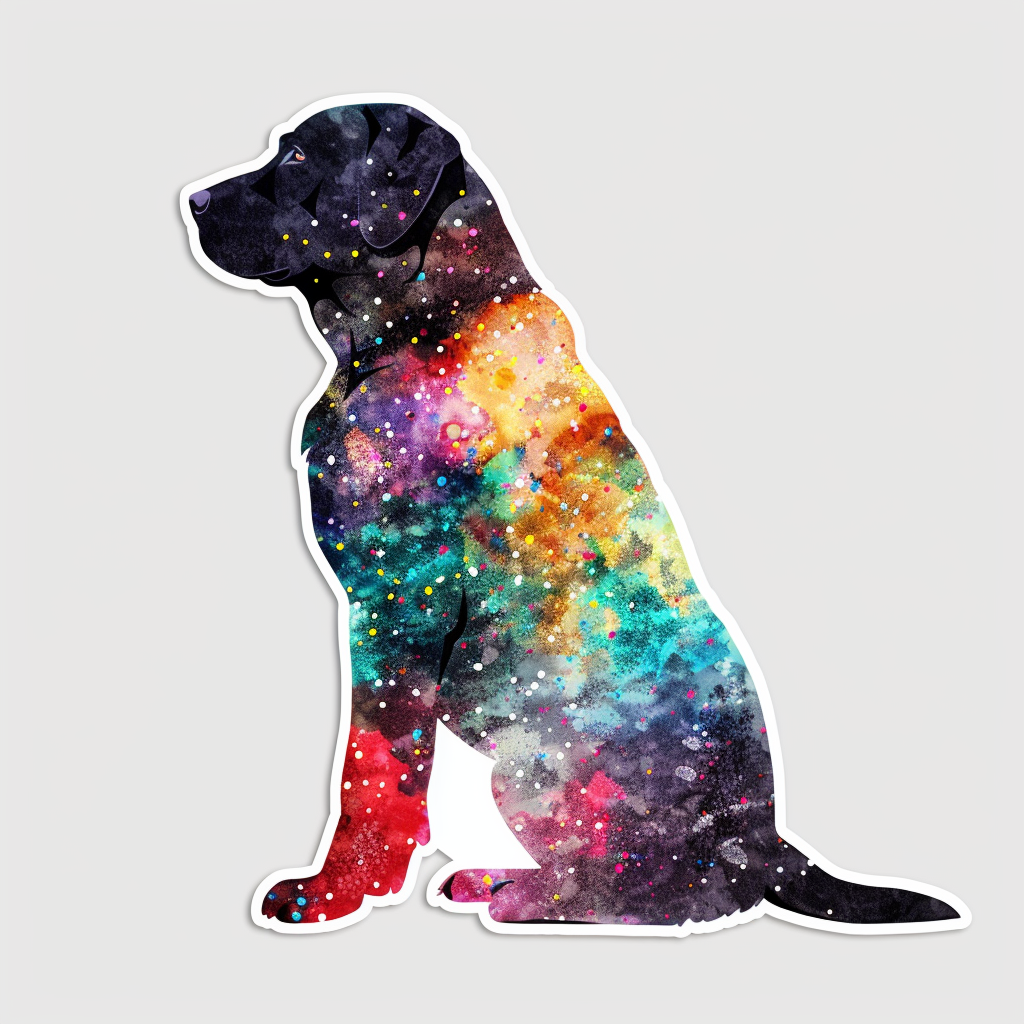 Labrador Retriever Dog Vinyl Decal Sticker for Car, Laptop, Tumbler and more # F07492