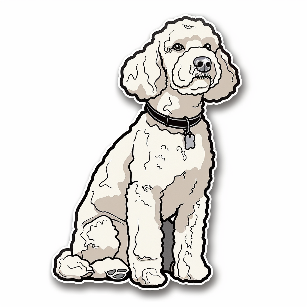 Poodle Dog Vinyl Decal Sticker for Car, Laptop, Tumbler and more # F012779