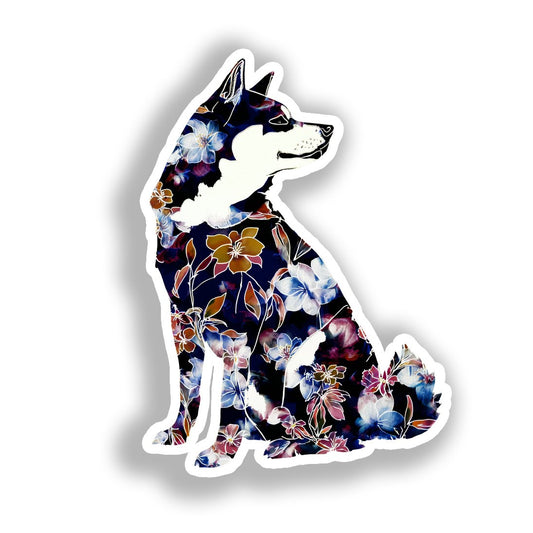 Akita Dog Vinyl Decal Sticker for Car, Laptop, Tumbler and more # A018811-4" x 4"
