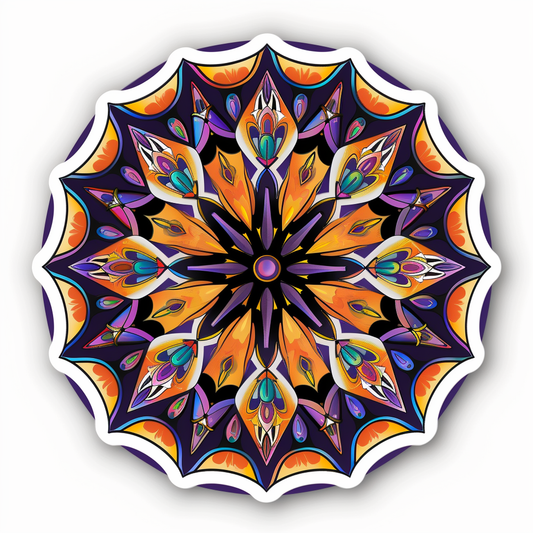 Mandala Vinyl Decal Sticker for Car, Laptop, Tumbler and more # F08202