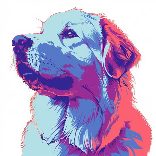 Great Pyrenees dog  Vinyl Decal Sticker for Car, Laptop, Tumbler and more # F023552