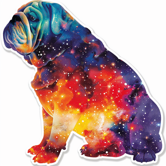 Bulldog Vinyl Decal Sticker for Car, Laptop, Tumbler and more # F017482-4" x 4"