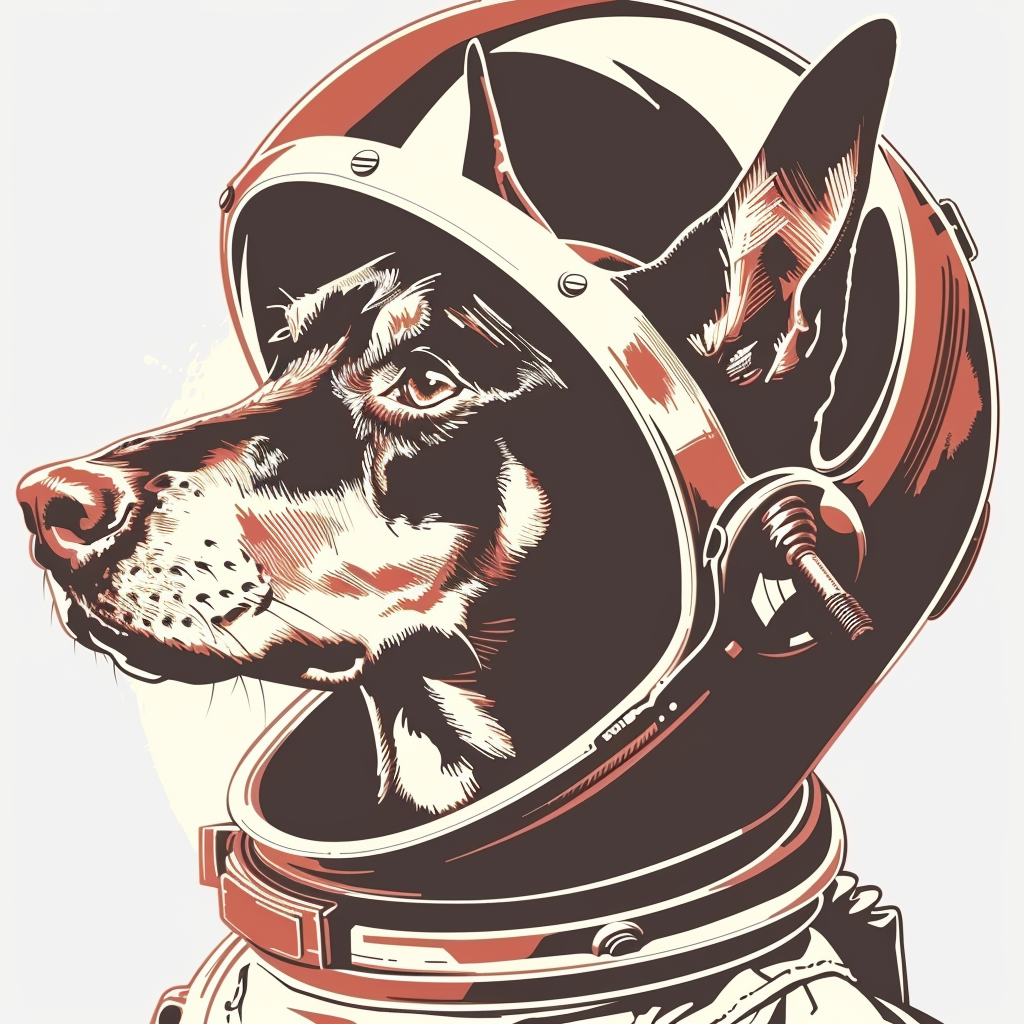 Cute and Adorable Doberman Pinscher Expressive surreal Vinyl Decal Sticker for Car, Laptop, Tumbler and more # F019295-4" x 4"