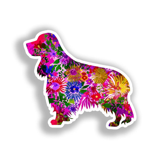 Cocker Spaniel Dog Vinyl Decal Sticker for Car, Laptop, Tumbler and more # A019798-4" x 4"