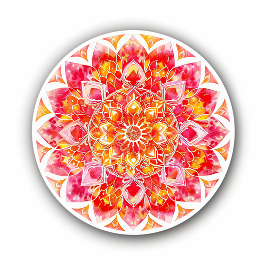 Mandala Vinyl Decal Sticker for Car, Laptop, Tumbler and more # F08119