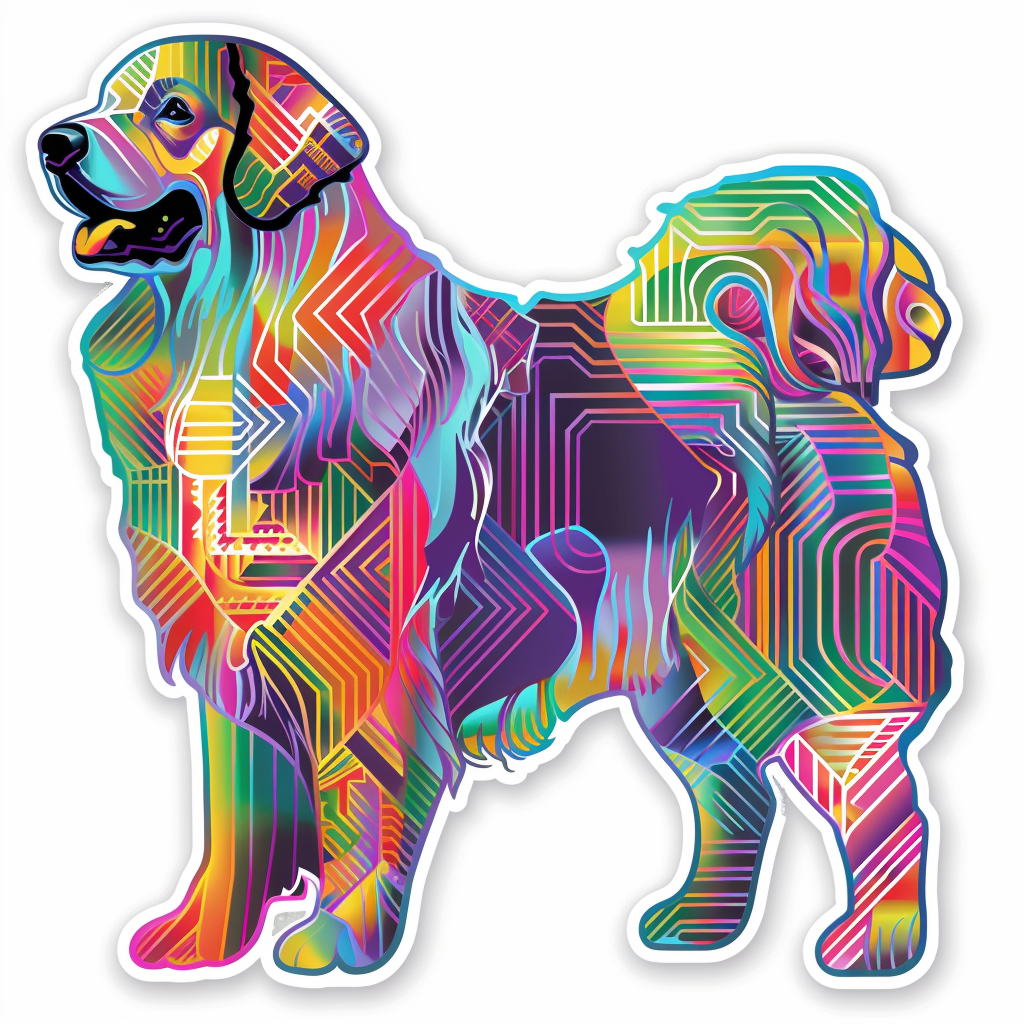 Great Pyrenees dog  Vinyl Decal Sticker for Car, Laptop, Tumbler and more # F023546