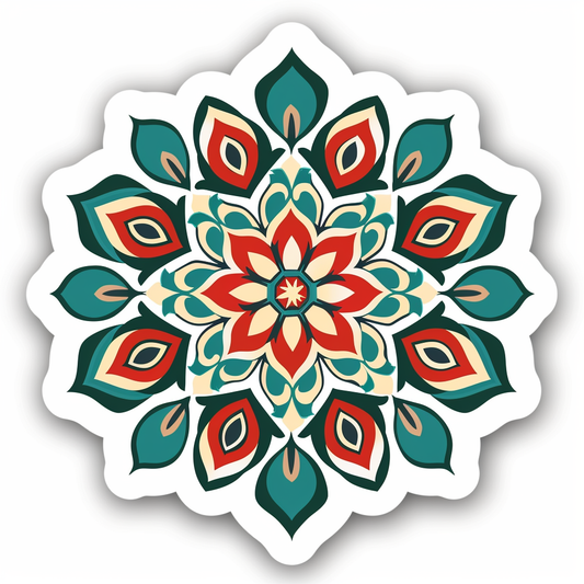 Mandala Vinyl Decal Sticker for Car, Laptop, Tumbler and more # F08257