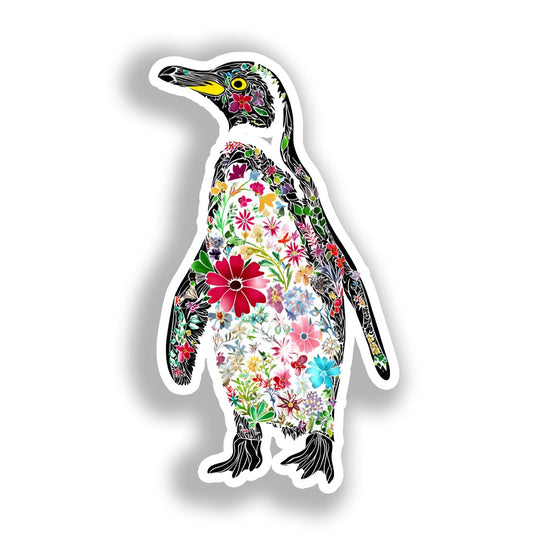 Penguin Vinyl Decal Sticker for Car, Laptop, Tumbler and more # A018473-4" x 4"