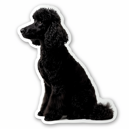 Poodle Dog Vinyl Decal Sticker for Car, Laptop, Tumbler and more # F07389