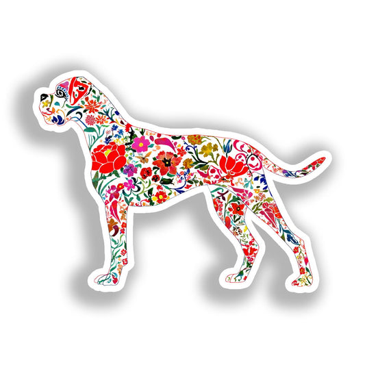 Boxer Dog Vinyl Decal Sticker for Car, Laptop, Tumbler and more # A018980-4" x 4"