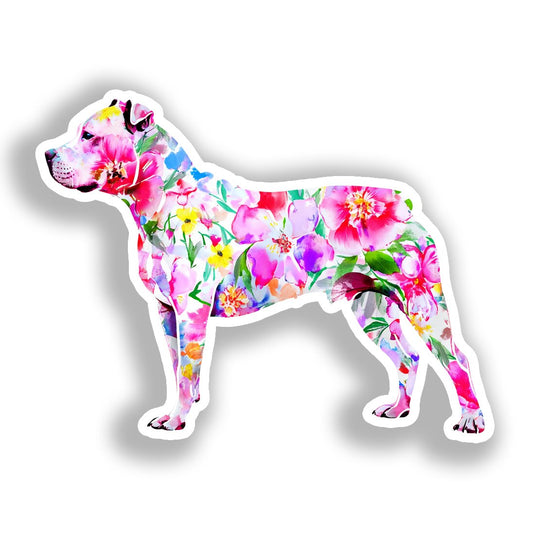Bull Terrier Dog Vinyl Decal Sticker for Car, Laptop, Tumbler and more # A019188-4" x 4"