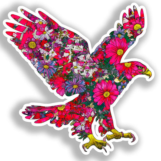 Eagle Vinyl Decal Sticker for Car, Laptop, Tumbler and more # A018534-4" x 4"