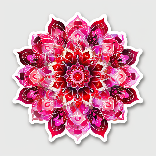 Mandala Vinyl Decal Sticker for Car, Laptop, Tumbler and more # F08220