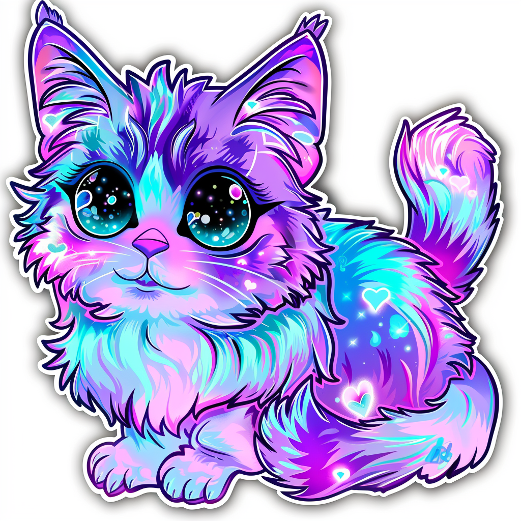 Heartcore Cat Ragdoll Vinyl Decal Sticker for Car, Laptop, Tumbler and more # F07967