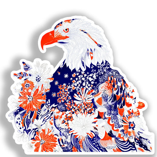 Eagle Vinyl Decal Sticker for Car, Laptop, Tumbler and more # A019075-4" x 4"
