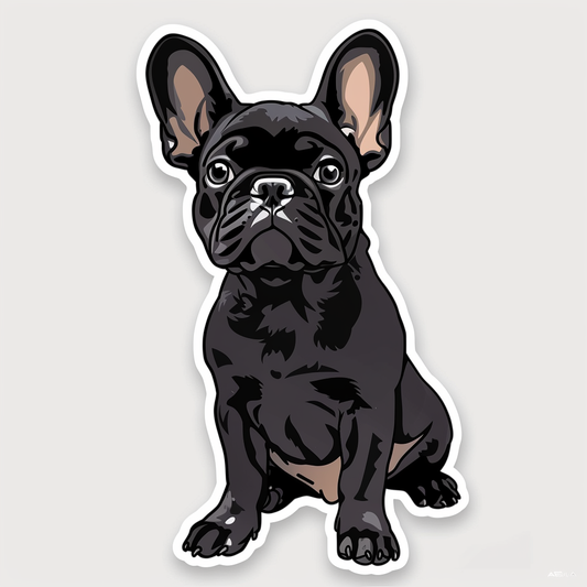 French Bulldog Vinyl Decal Sticker for Car, Laptop, Tumbler and more # F07210
