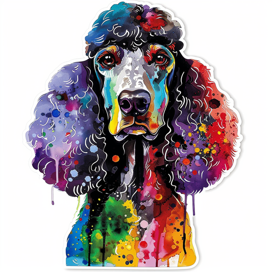 Poodle Dog Vinyl Decal Sticker for Car, Laptop, Tumbler and more # F012469