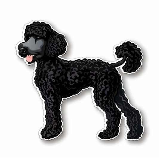 Poodle Dog Vinyl Decal Sticker for Car, Laptop, Tumbler and more # F012783