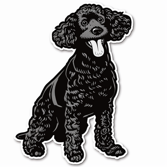 Poodle Dog Vinyl Decal Sticker for Car, Laptop, Tumbler and more # F012789
