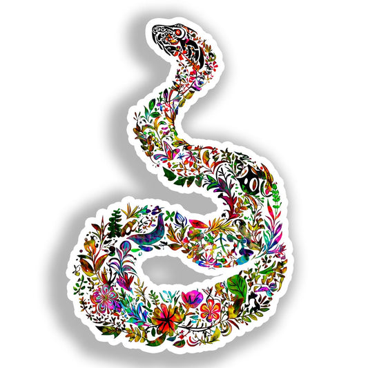 Snake   Vinyl Decal Sticker for Car, Laptop, Tumbler and more # A018395-4" x 4"