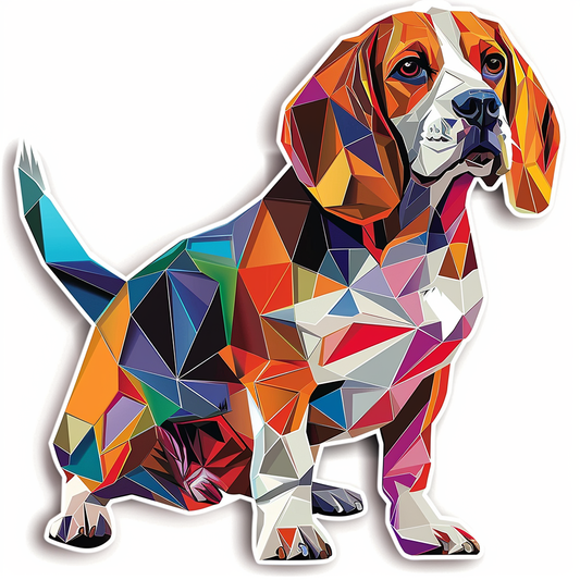 Beagle dog Vinyl Decal Sticker for Car, Laptop, Tumbler and more # F011960