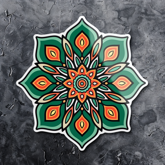 Mandala Vinyl Decal Sticker for Car, Laptop, Tumbler and more # F08083