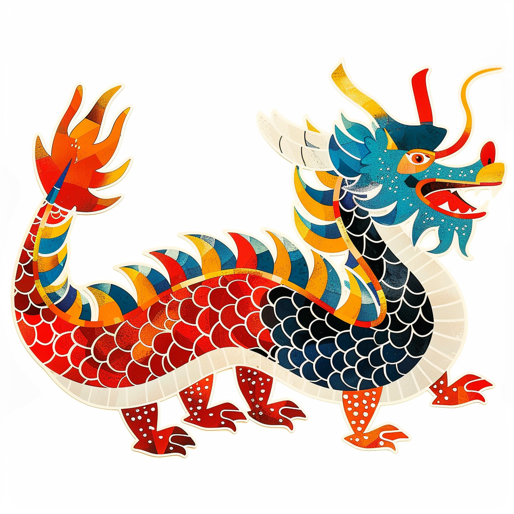 Dragon crowned majestic Expressive surreal Vinyl Decal Sticker for Car, Laptop, Tumbler and more # F019004