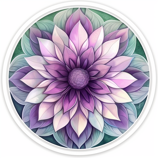 Mandala Vinyl Decal Sticker for Car, Laptop, Tumbler and more # F08111