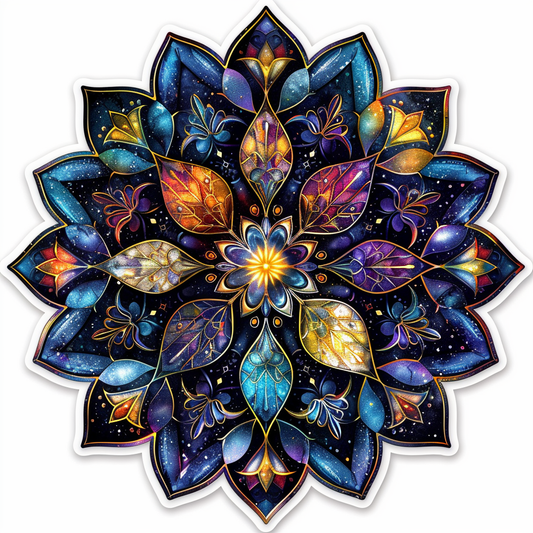 Mandala Vinyl Decal Sticker for Car, Laptop, Tumbler and more # F08185