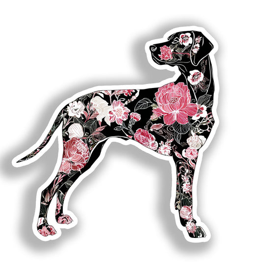 Large Breed Dog Vinyl Decal Sticker for Car, Laptop, Tumbler and more # A019441-4" x 4"