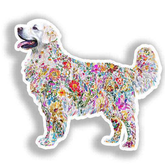 Large Breed Dog Vinyl Decal Sticker for Car, Laptop, Tumbler and more # A019400-4" x 4"