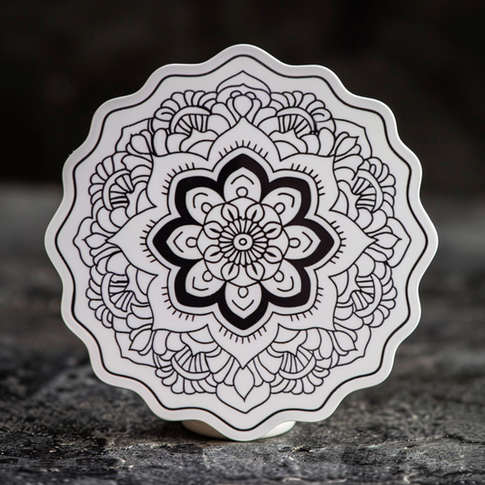 Mandala Vinyl Decal Sticker for Car, Laptop, Tumbler and more # F08072