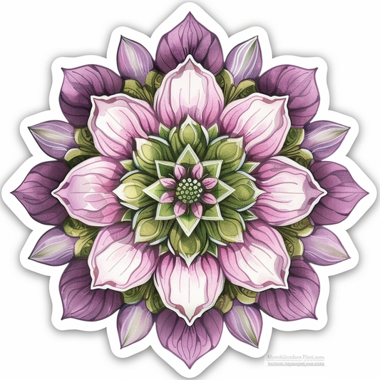 Mandala Vinyl Decal Sticker for Car, Laptop, Tumbler and more # F08067