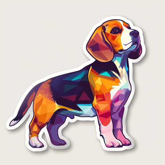 Beagle dog Vinyl Decal Sticker for Car, Laptop, Tumbler and more # F011834