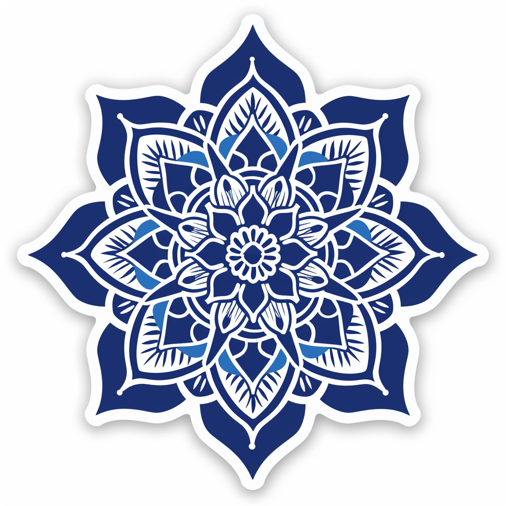 Mandala Vinyl Decal Sticker for Car, Laptop, Tumbler and more # F08266