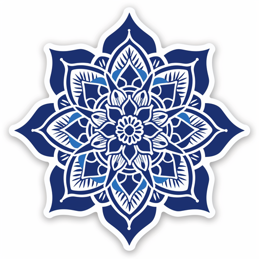 Mandala Vinyl Decal Sticker for Car, Laptop, Tumbler and more # F08266