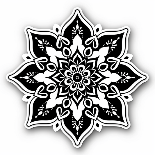 Mandala Vinyl Decal Sticker for Car, Laptop, Tumbler and more # F08273