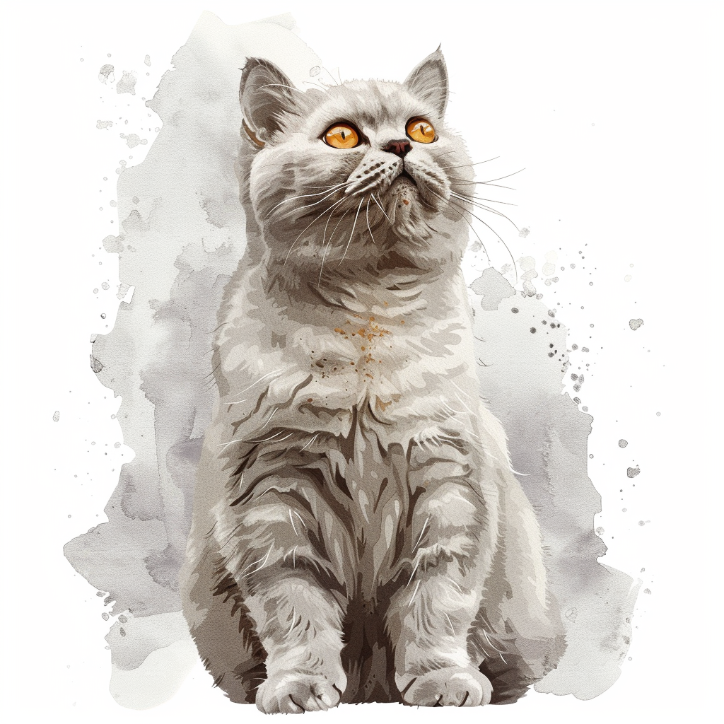 British Shorthair cat Vinyl Decal Sticker for Car, Laptop, Tumbler and more # F07630