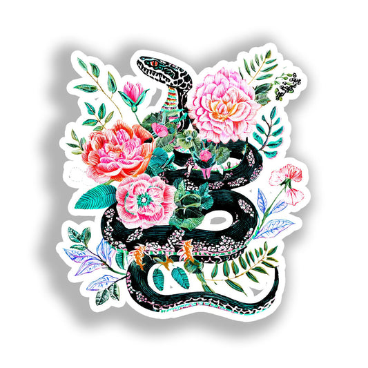Snake   Vinyl Decal Sticker for Car, Laptop, Tumbler and more # A018367-4" x 4"