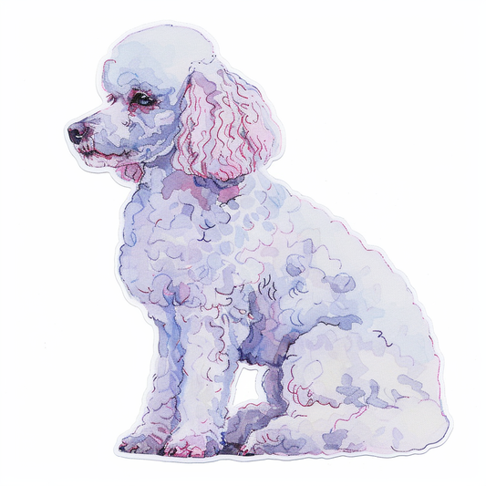 Poodle Dog Vinyl Decal Sticker for Car, Laptop, Tumbler and more # F012662