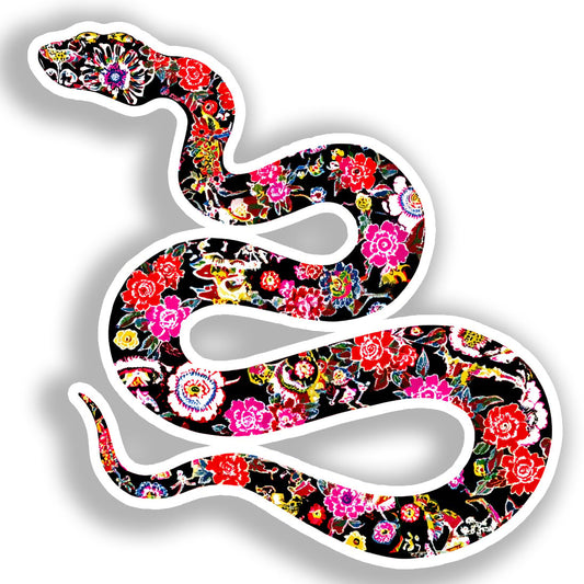 Snake   Vinyl Decal Sticker for Car, Laptop, Tumbler and more # A018389-4" x 4"