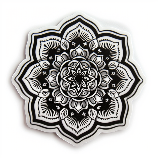 Mandala Vinyl Decal Sticker for Car, Laptop, Tumbler and more # F08152