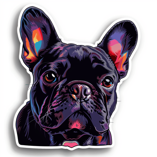 French Bulldog Vinyl Decal Sticker for Car, Laptop, Tumbler and more # F07275