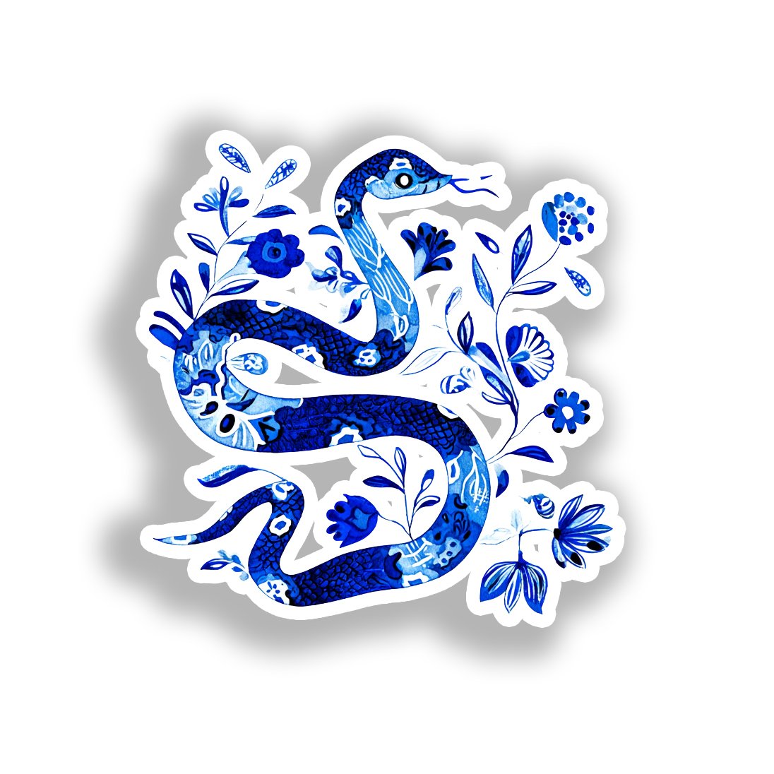 Snake   Vinyl Decal Sticker for Car, Laptop, Tumbler and more # A018419-4" x 4"