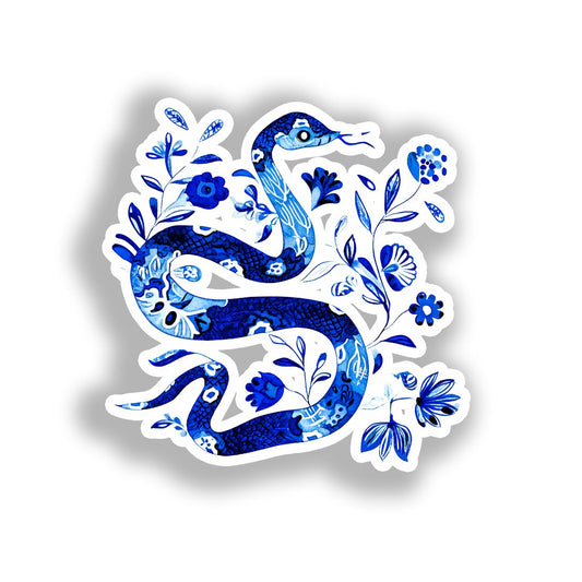 Snake   Vinyl Decal Sticker for Car, Laptop, Tumbler and more # A018419-4" x 4"