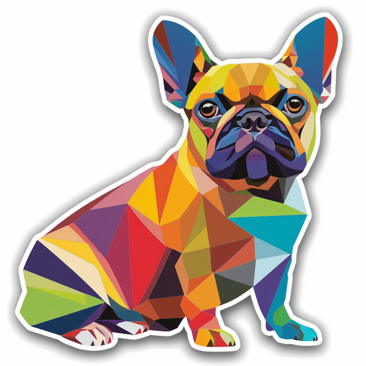 French Bulldog Vinyl Decal Sticker for Car, Laptop, Tumbler and more # F07706