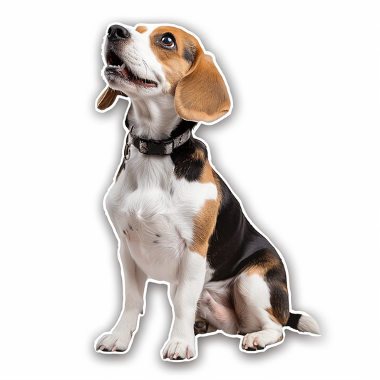 Beagle dog Vinyl Decal Sticker for Car, Laptop, Tumbler and more # F011996