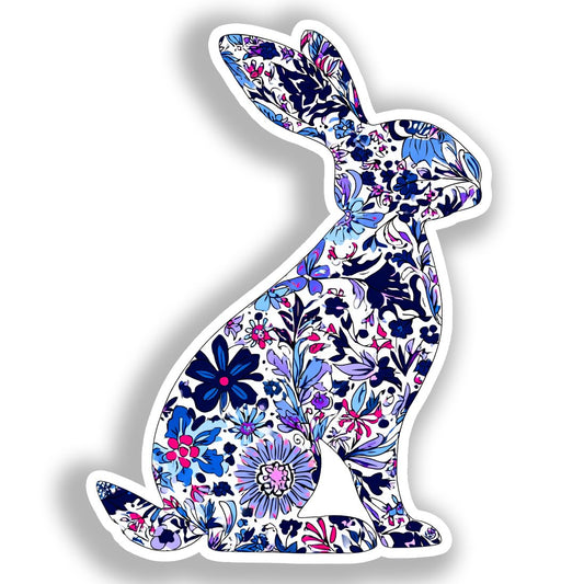 Rabbit   Vinyl Decal Sticker for Car, Laptop, Tumbler and more # A018410-4" x 4"